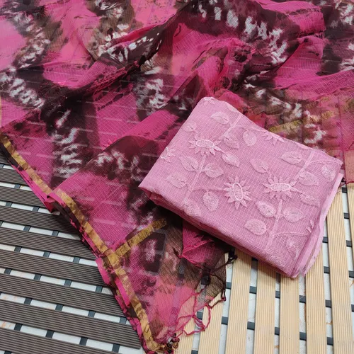 Exclusive Kota Doria Pure Cotton Dress Material – Handcrafted Elegance in Every Weave